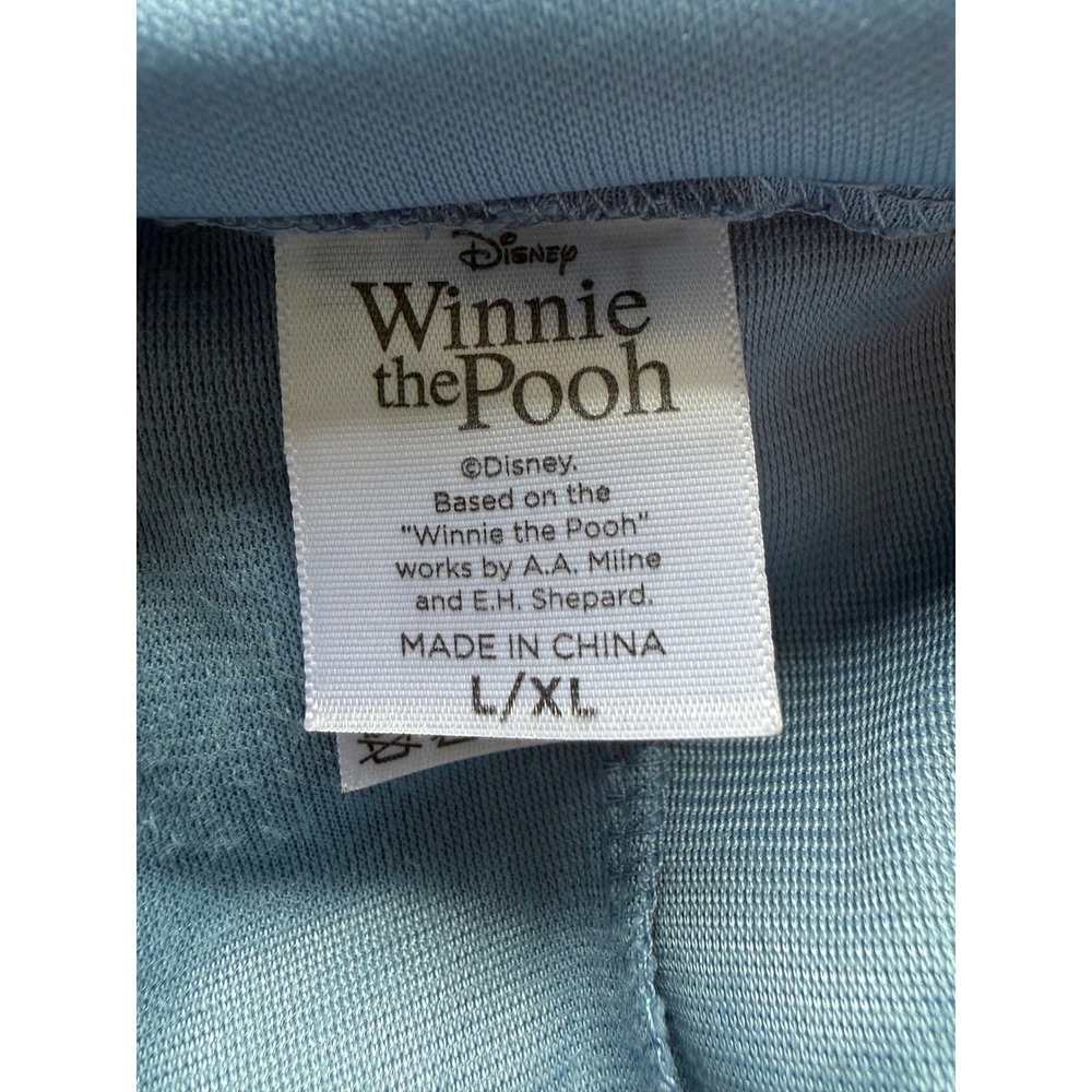 Disney Winnie the Pooh Eeyore Jumpsuit Costume Pajamas Blue L/XL - Picture 9 of 14